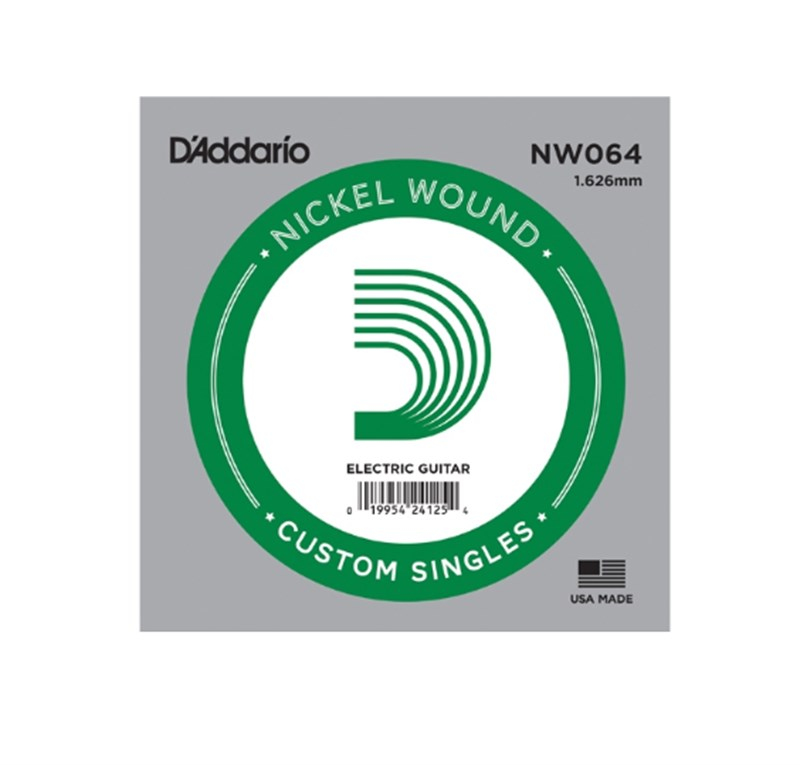 D'Addario NW064 Nikel Kaplama Kalın Mi Elektro Gitar Teli (5'li Paket)