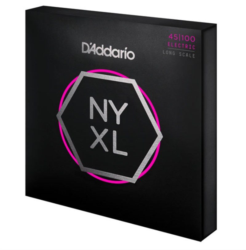 D'Addario NYXL45100 Long Scale Bas Gitar Teli (45-100)