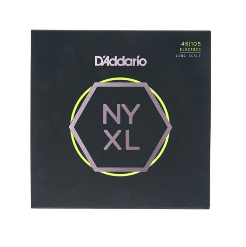 D'Addario NYXL45105 Uzun Ölçek Bas Gitar Teli 45-105