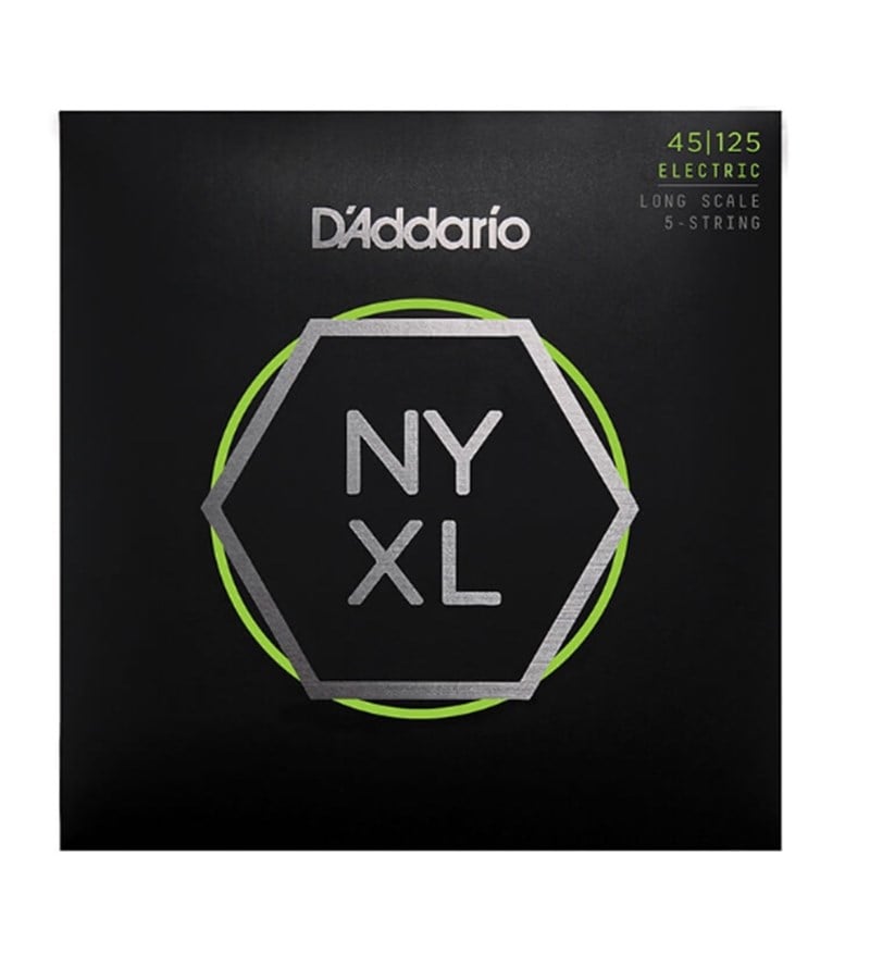 D'Addario NYXL45125 Bas Gitar Teli 45-125