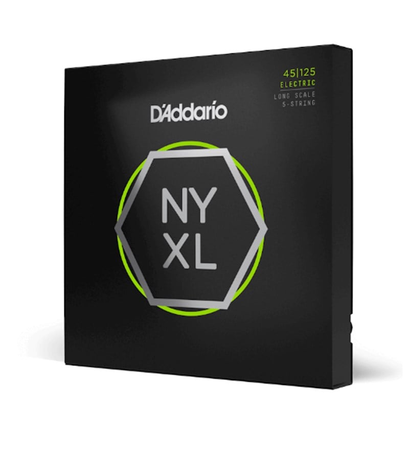 D'Addario NYXL45125 Bas Gitar Teli 45-125