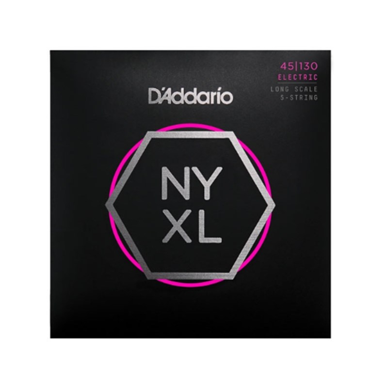 D'Addario NYXL45130 Long Scale Bas Gitar Teli (45-130)