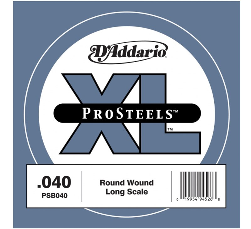 D'Addario PSB040 Tek Bas Gitar Teli (Sol)