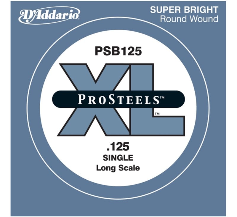 D'addario PSB125 Bas Gitar Teli Tek (Si)