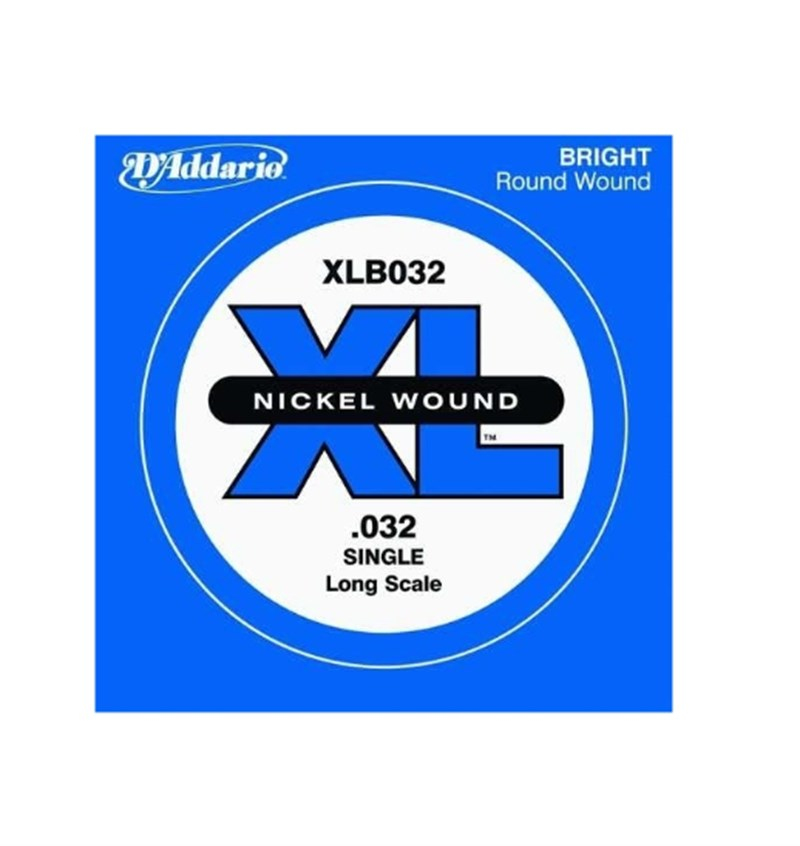 D'Addario XLB032 Tek Bas Gitar Teli (Do)