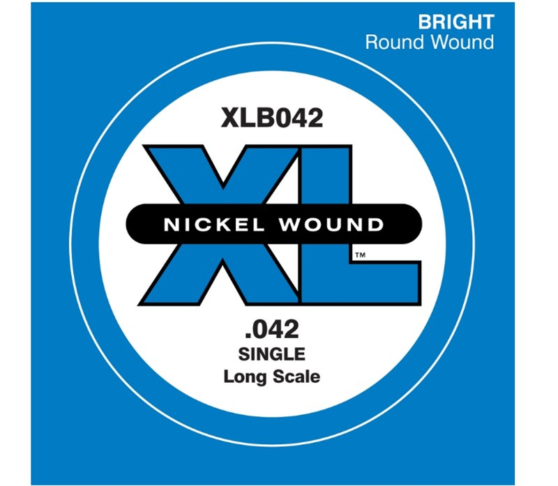 D'Addario XLB042 Nickel Wound Tek Bas Gitar Teli (La)