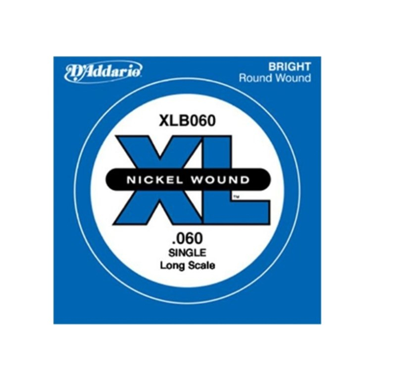 D'Addario XLB060 Tek Bas Gitar Teli (Re)