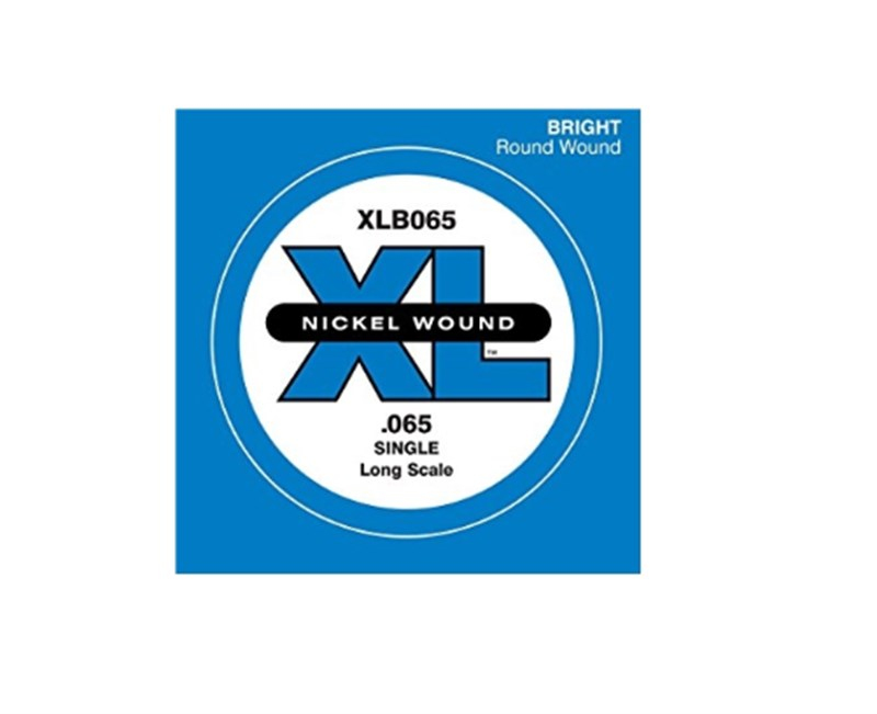 D'Addario XLB065 Tek Bas Gitar Teli (Re)