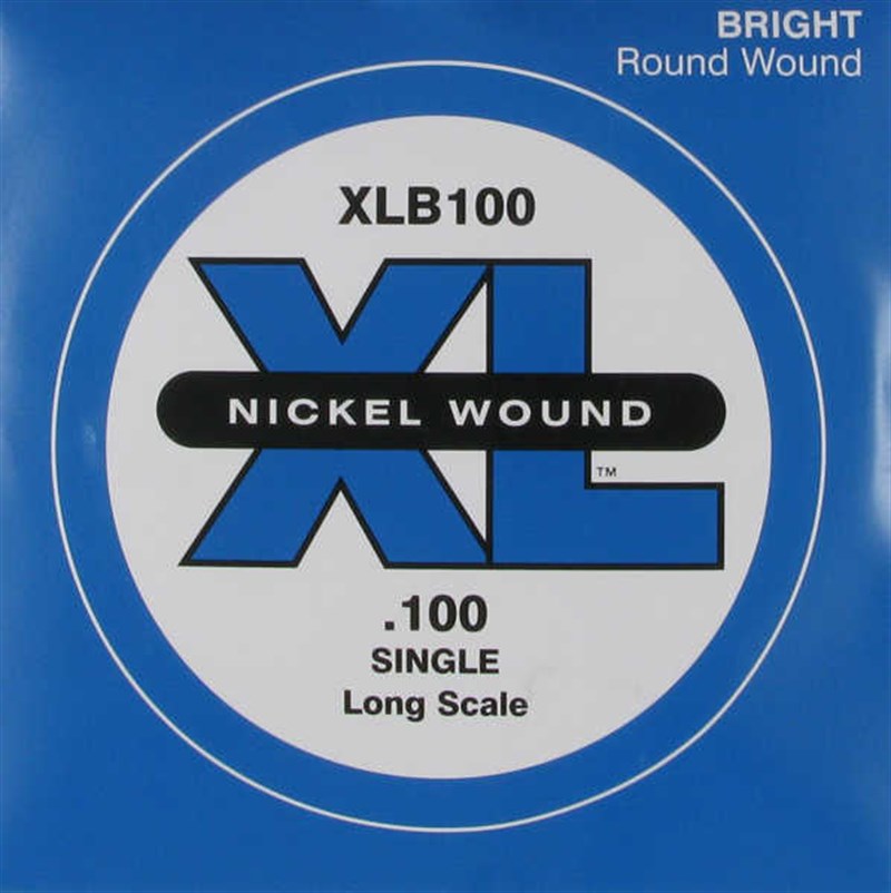 D'addario XLB100 Tek Bas Gitar Teli (Mi)