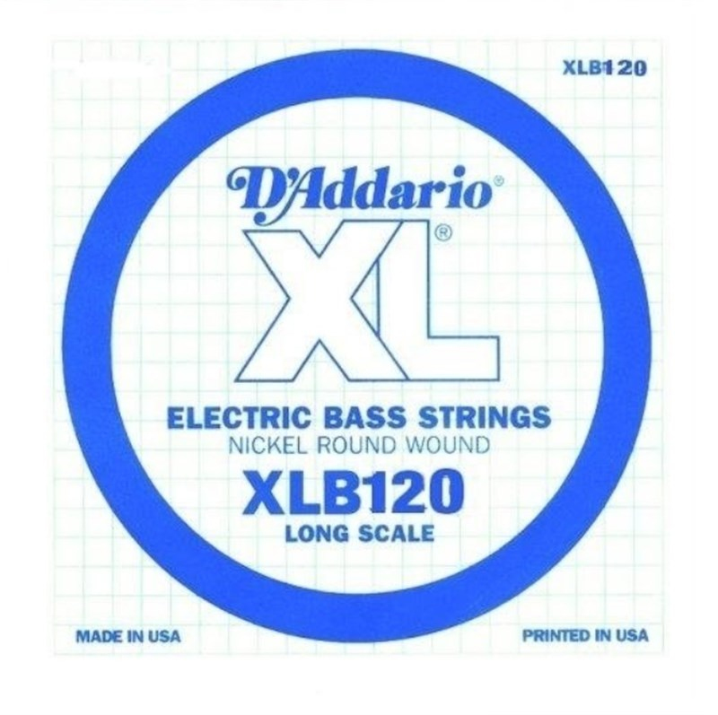D'Addario XLB120 Bas Gitar Teli Si (Tek)