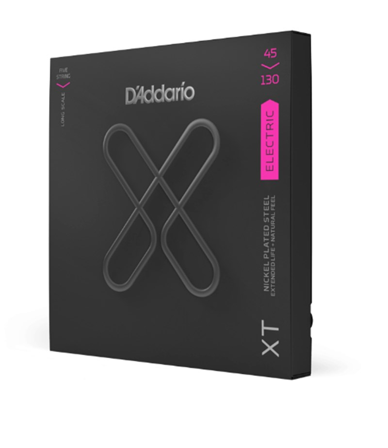 D'Addario XTB45130 Uzun Ölçek Bas Gitar Teli 45-130