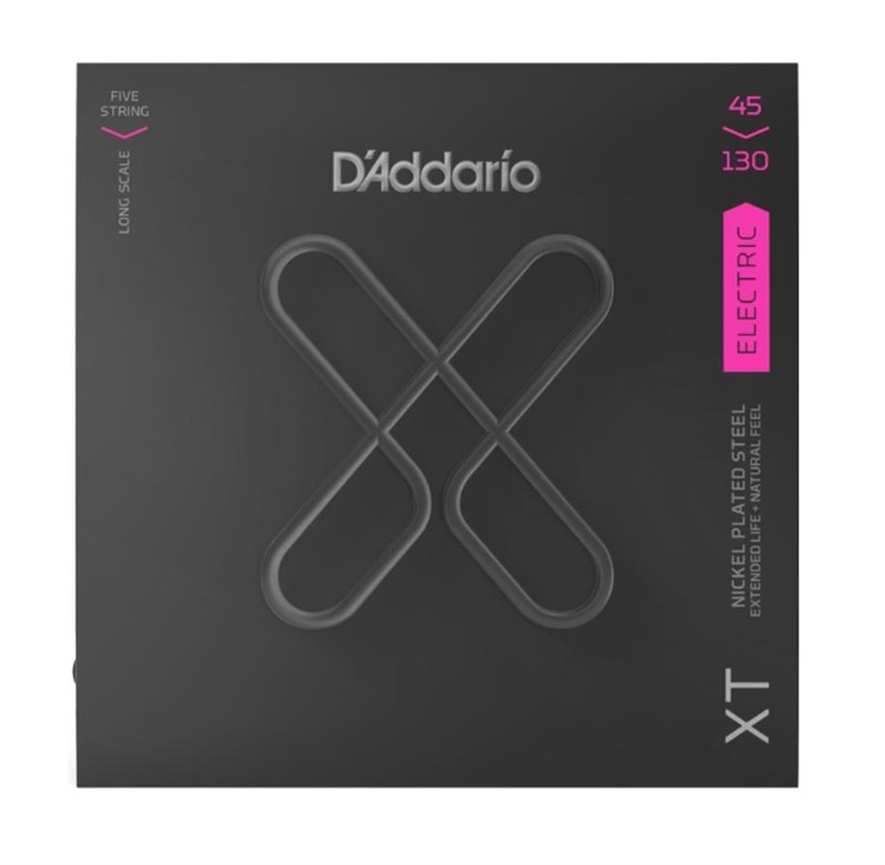 D'Addario XTB45130 Uzun Ölçek Bas Gitar Teli 45-130