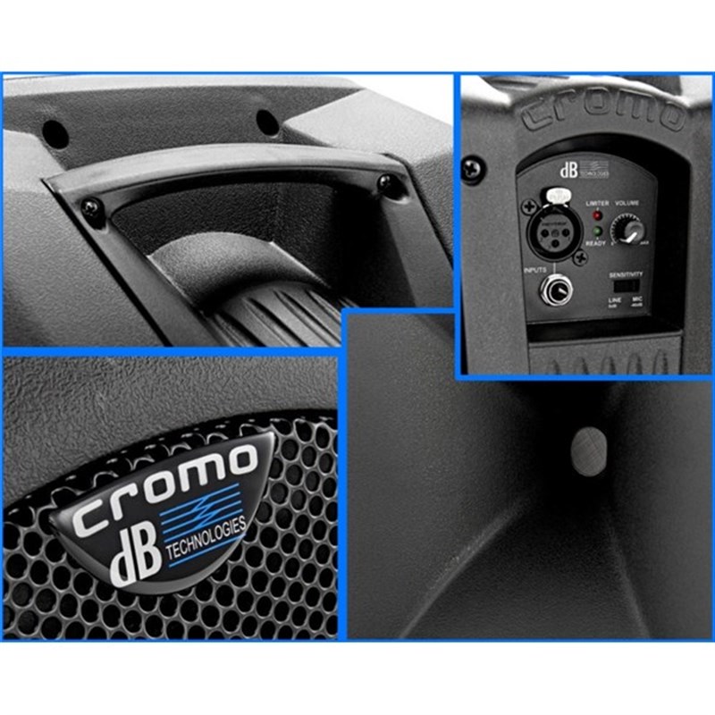 dB Technologies Cromo 12+ 12-inch 600 Watt Aktif Kabin Hoparlör