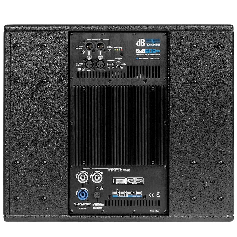 dB Technologies Dva S09 Dp Aktif 15 inç 1000W Rms Band-pass Subwoofer
