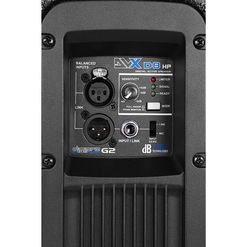 dB Technologies Dvx D8 HP 8 inç 800 Watt Aktif Kabin Hoparlör