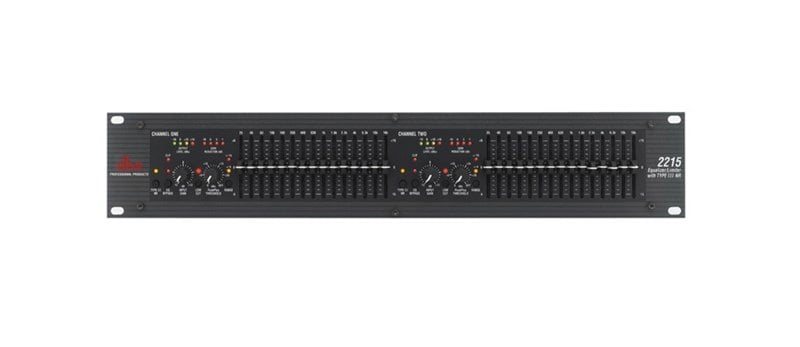 Dbx 2215 2 Kanal 15 Band Grafik Ekolayzer/Limiter Type III