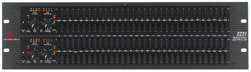 Dbx 2231 2 Kanal 31 Band Grafik Ekolayzer/Limiter