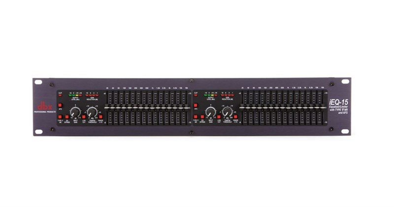 Dbx iEQ15 2x15 Band Dijital Grafik Ekolayzer