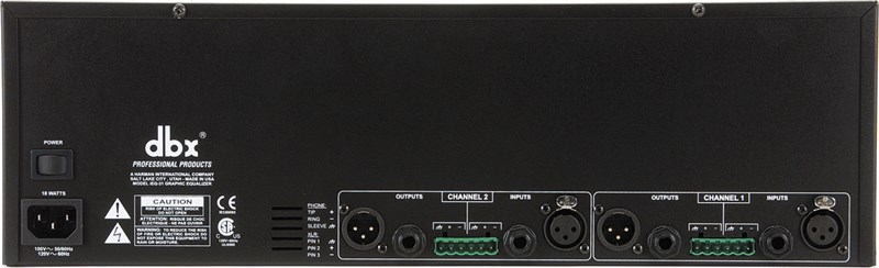 Dbx iEQ31 2x31 Band Dijital Grafik Ekolayzer/Limiter Type V