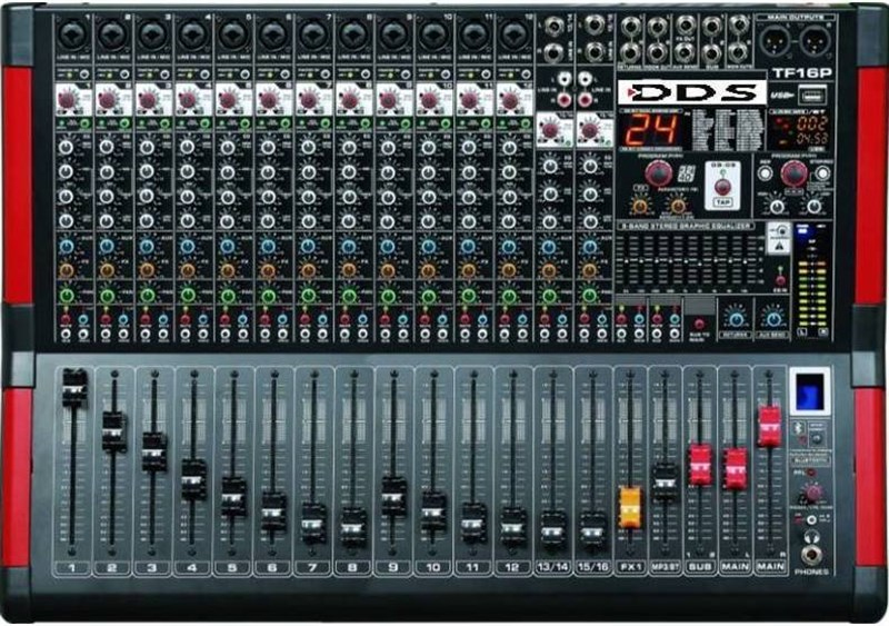 Dds D 16 P 4000fx 16 Kanal 2 x 2000 Watt Power Mikser