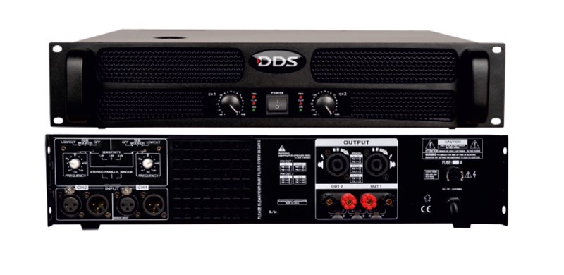 DDS D-4000 2 Ohm 2x1000W Power Anfi