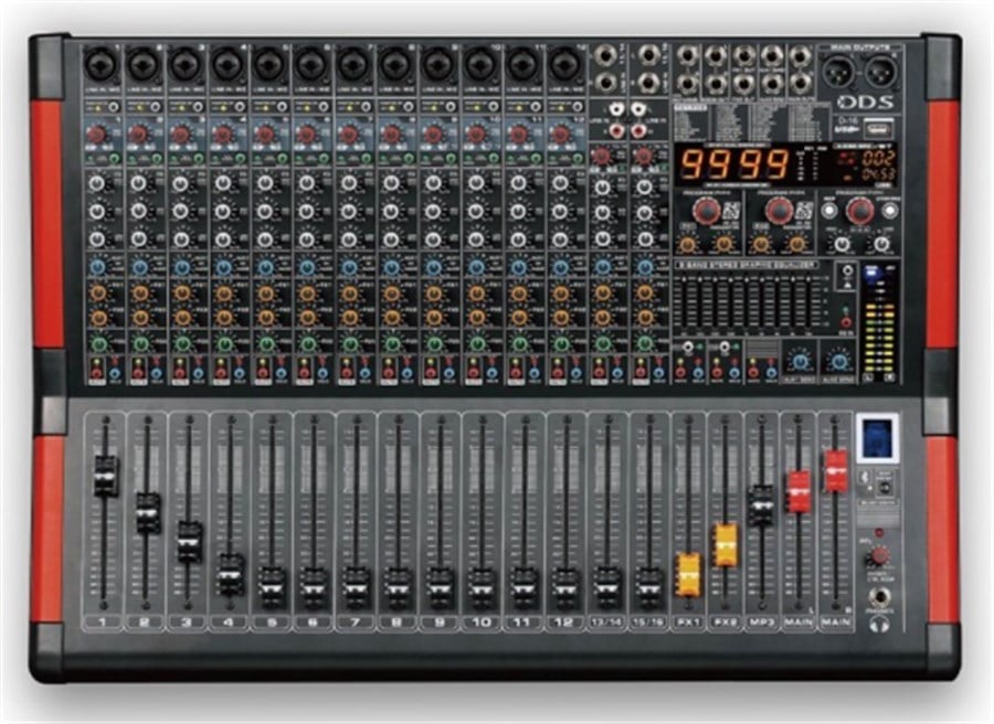 DDS D16 16 KANAL DECK MİKSER BLUETOOTH USB SD DİSK