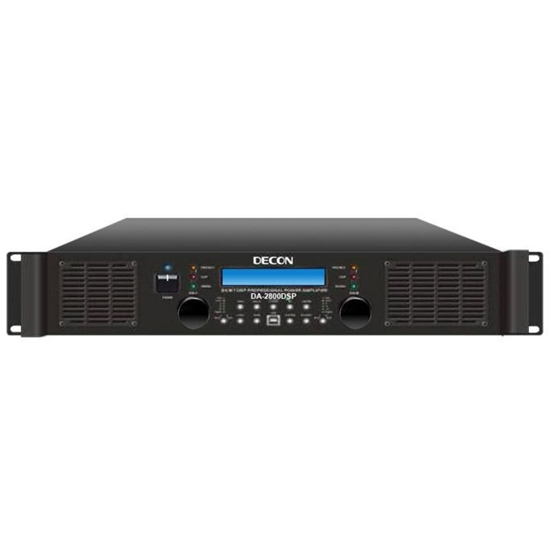 Decon DA-2800 DSP 2x1350W 4 ohm Power Anfi