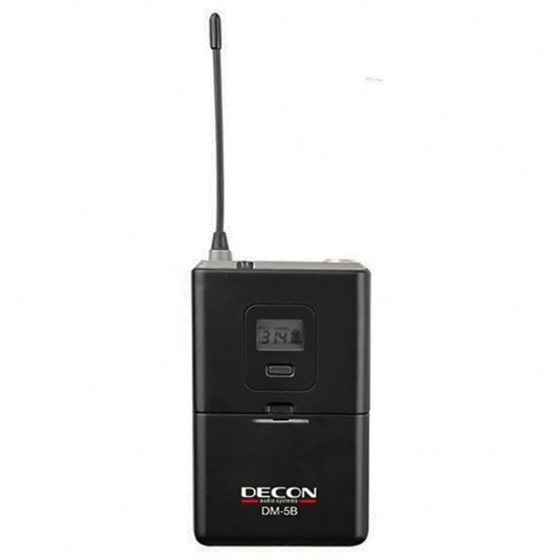 Decon DM-5B UHF Band Kablosuz Yedek Yaka Mikrofon