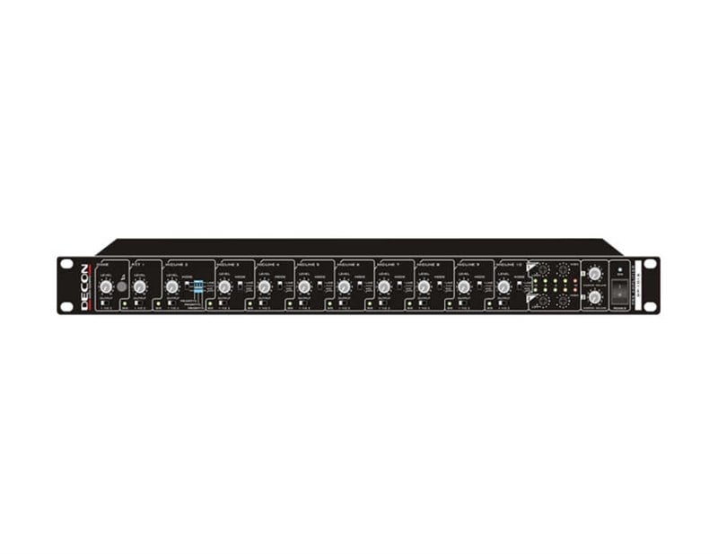 Decon DP-101S 5 Kanallı Pre-amfi Mikser