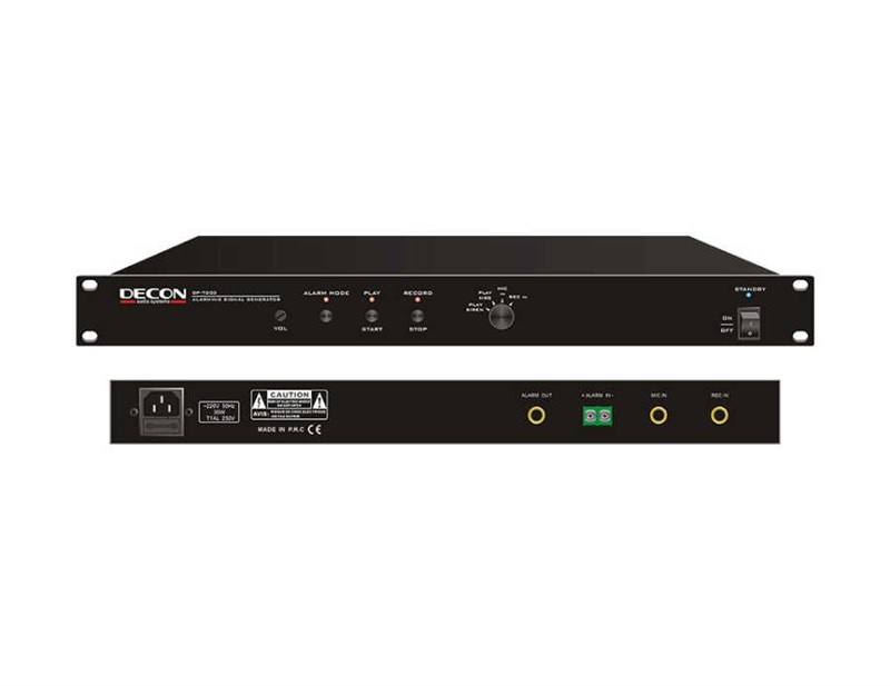 Decon DP-7203 Acil Anons Mesaj Kayıt Ünitesi