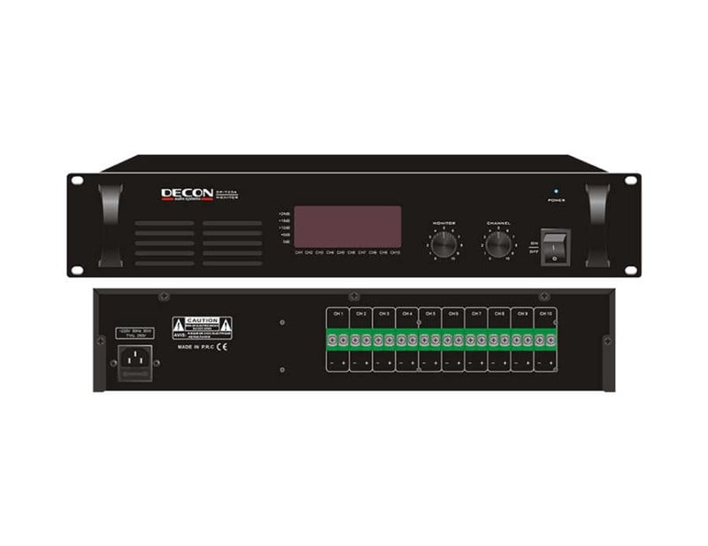 Decon DP-7204 10 Kanal LCD Display Monitör Paneli