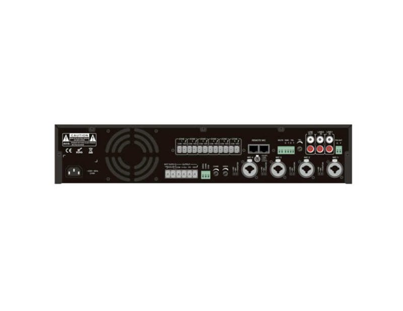 Decon DP-7206S 6 Bölgeli 200W 4-16 ohm Trafolu Mikser Anfi