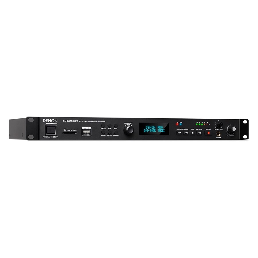 Denon DN-300 R MK II Solid-State SD/USB Audio Recorder