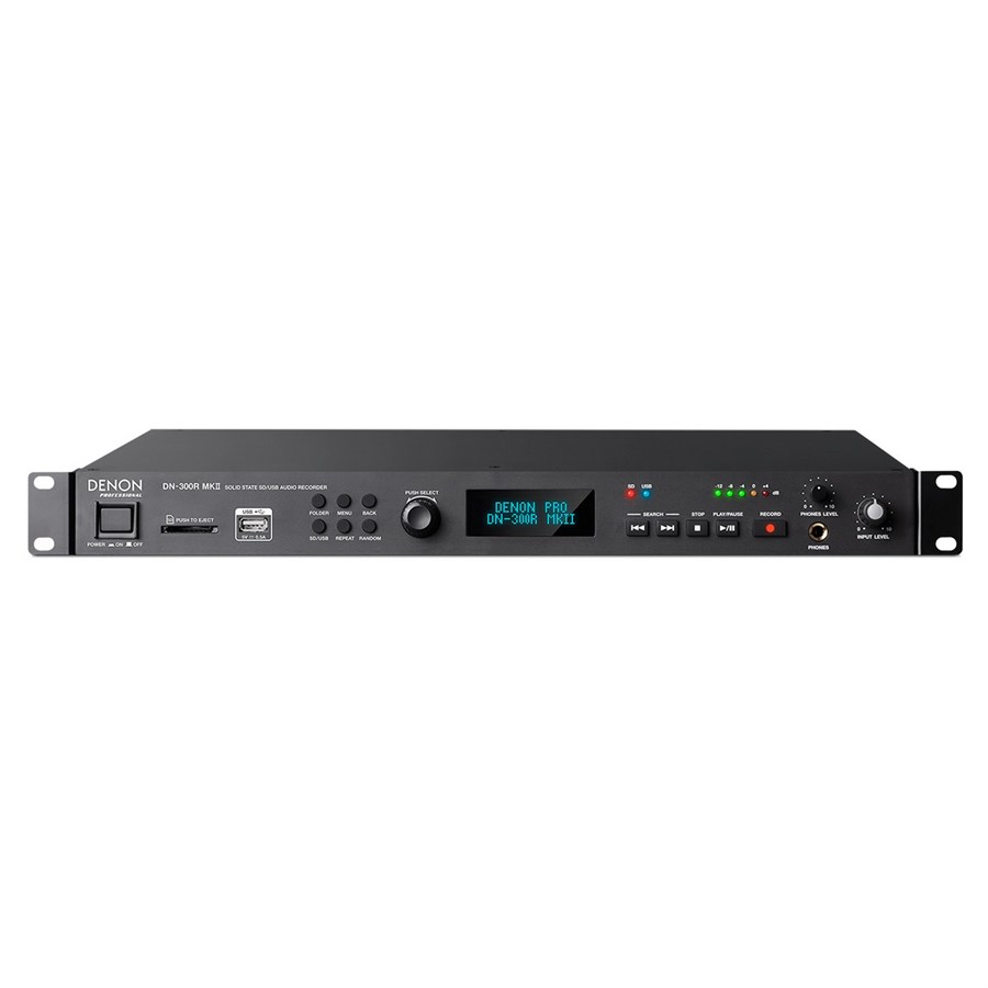 Denon DN-300 R MK II Solid-State SD/USB Audio Recorder
