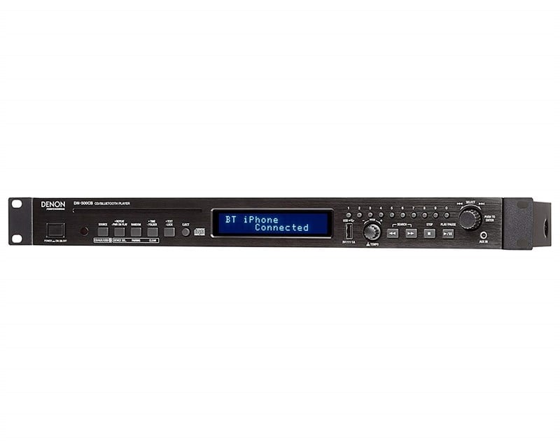 Denon DN-500 CB CD Media Player with Bluetooth/USB/Aux