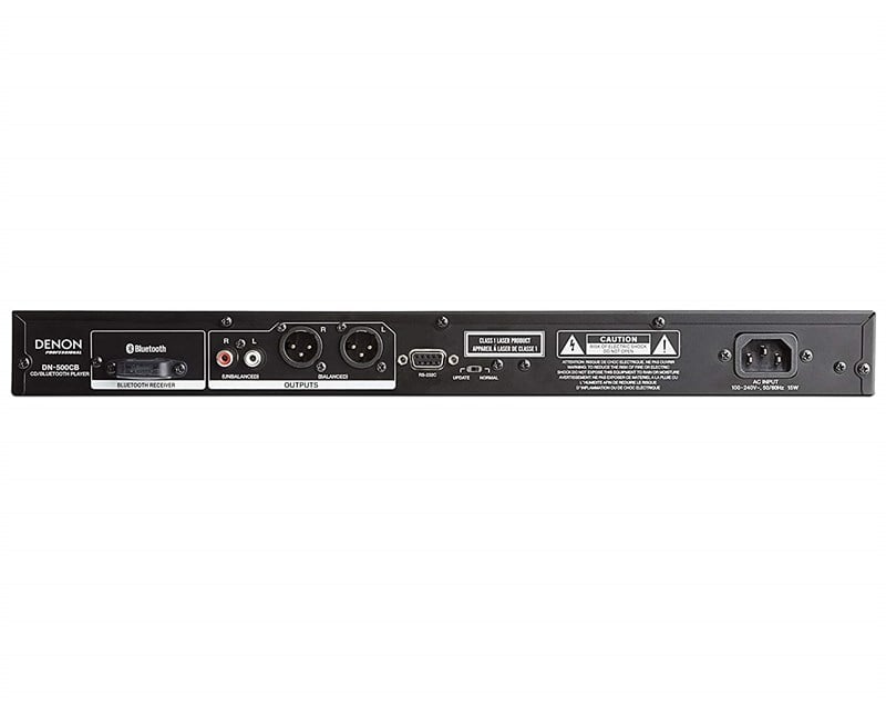 Denon DN-500 CB CD Media Player with Bluetooth/USB/Aux