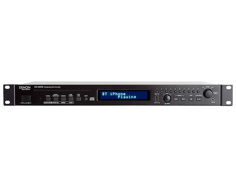 Denon DN-500 CB CD Media Player with Bluetooth/USB/Aux