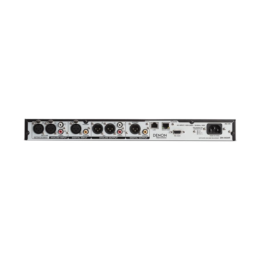Denon DN-900 R Network ve Dante Fonksiyonlu Ses Kaydedici