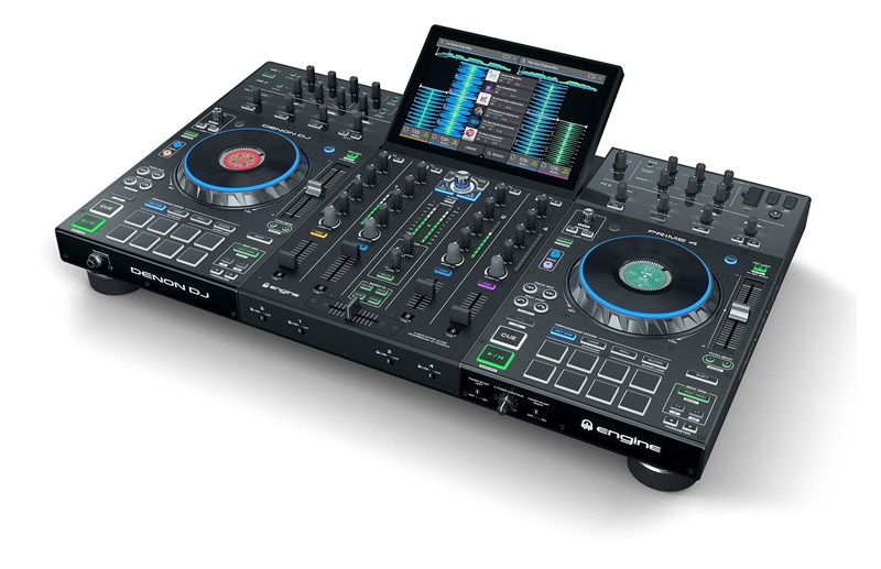 Denon Prime4 Profesyonel DJ Controller, Standalone Player, Engine Prime Sistemi