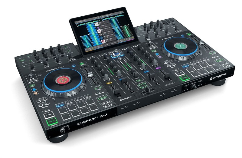 Denon Prime4 Profesyonel DJ Controller, Standalone Player, Engine Prime Sistemi