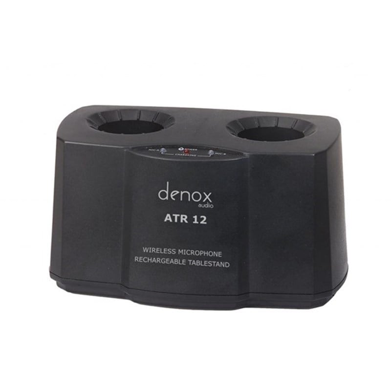 Denox Astron Serisi ATR-12 Telsiz Mikrofonlar için, şarj cihazı standı