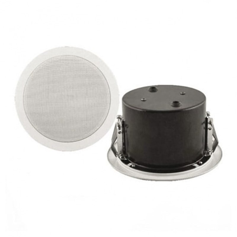 Denox DNX8 WITH BRACKET - 8 inç 15W 100V Tavan Hoparlörü (Beyaz) 