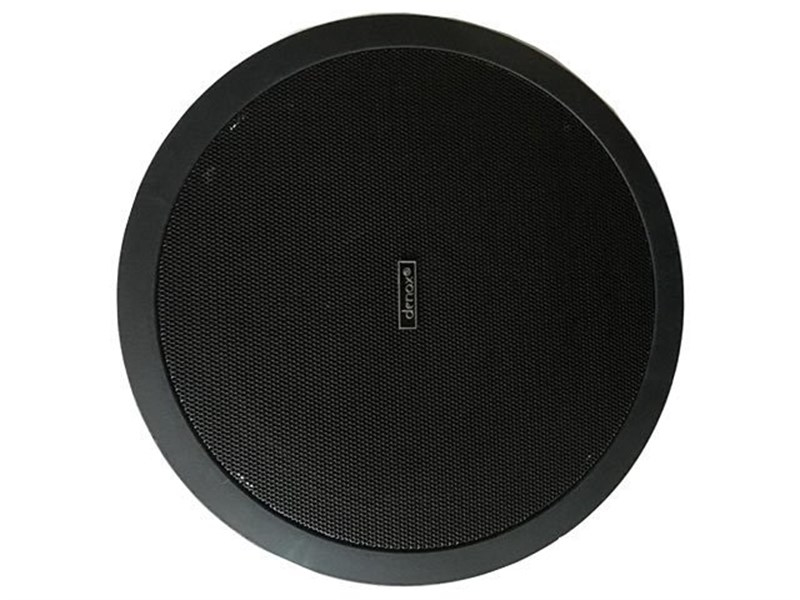 Denox LS C 8 - 8 inç 15W-100V 8 ohm Alçıpan Tipi Tavan Hoparlör (Siyah)
