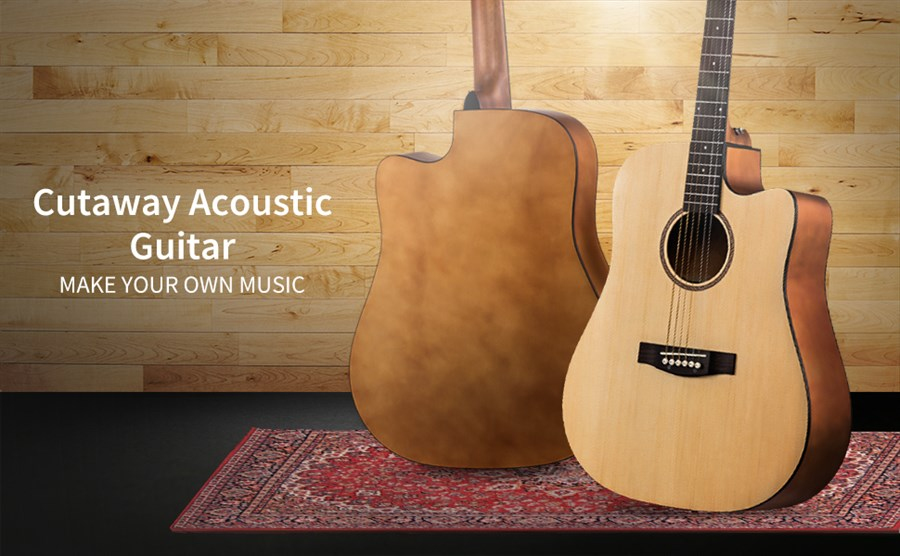 Donner DAD 140 C Cutaway Akustik Gitar