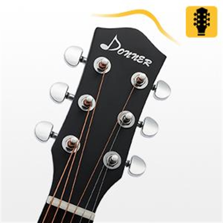 Donner DAG 1 CS Cutaway Sunburst Akustik Gitar