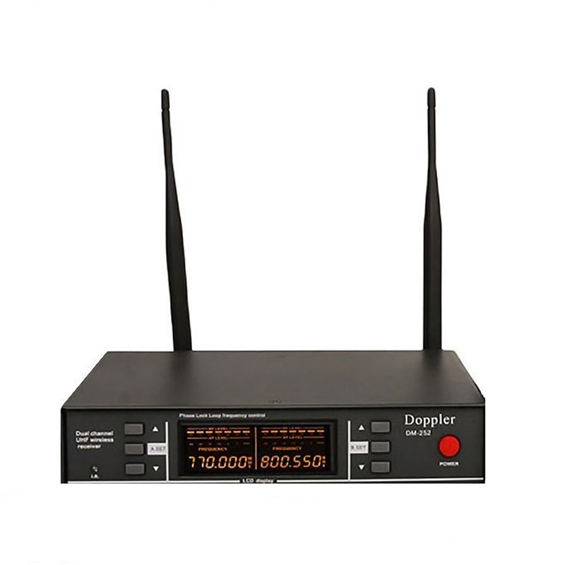Doppler DM-252B UHF Band Çift Yaka Mikrofon Seti