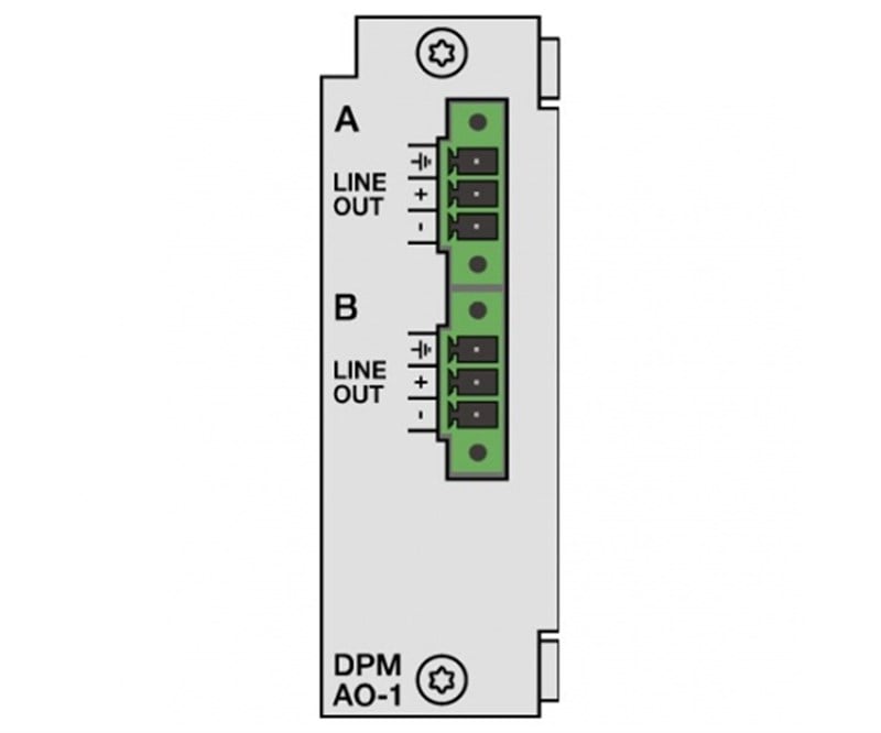 Dynacord DPM AO-1 Analog Audio Output Module
