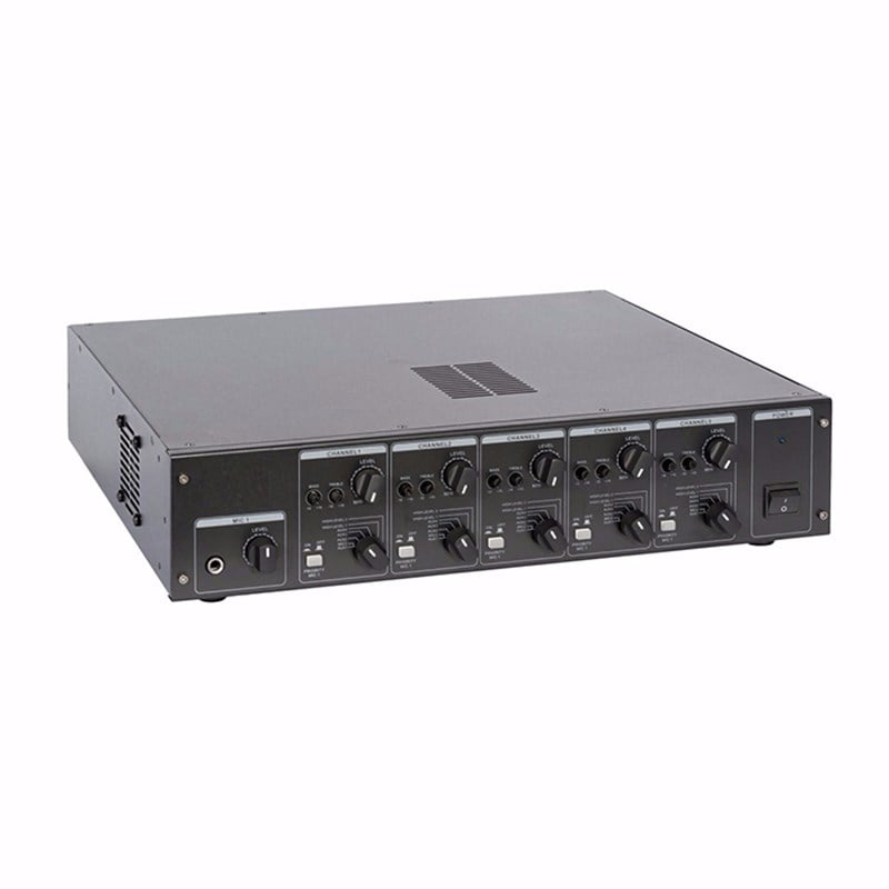 Eagletech TX-MATRIX 5 - 5 Bölge Kontrollü 5x50 Watt 100V Amfili Mikser