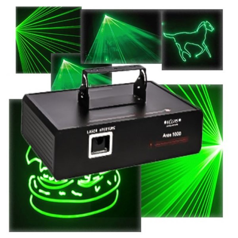 Eclips Ares-1000 Software Dahil 20K Yeşil Perde 1 Watt Lazer Işık