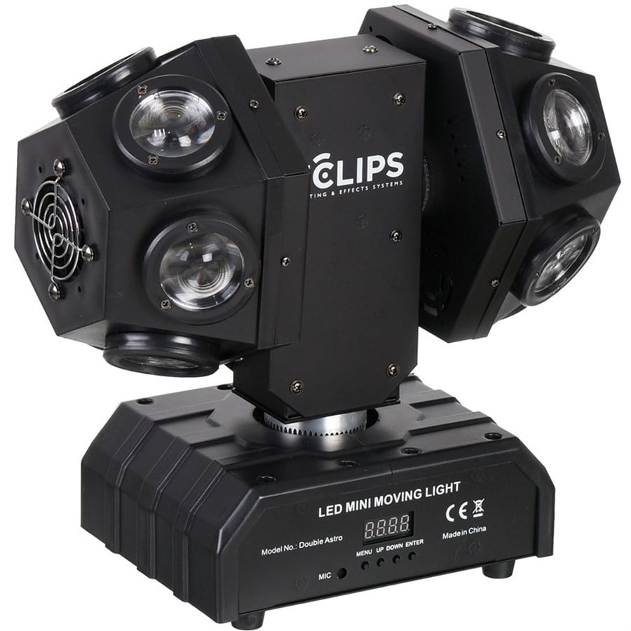 Eclips Double Astro Hareketli Disko Işık